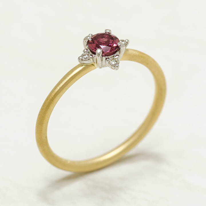 umu -アム- FINE JEWELRY STUIDIOルベライト ダイヤモンド コンビネーション リング 「Etoile」rg1232_kanban2.jpg
