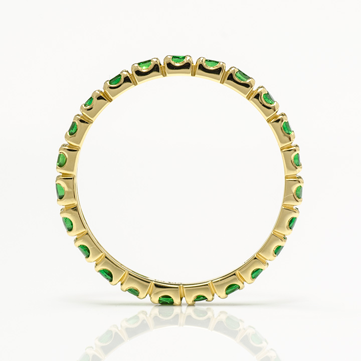 umu -アム- FINE JEWELRY STUIDIOグリーンガーネット フルエタニティリングrg1235_s.jpg