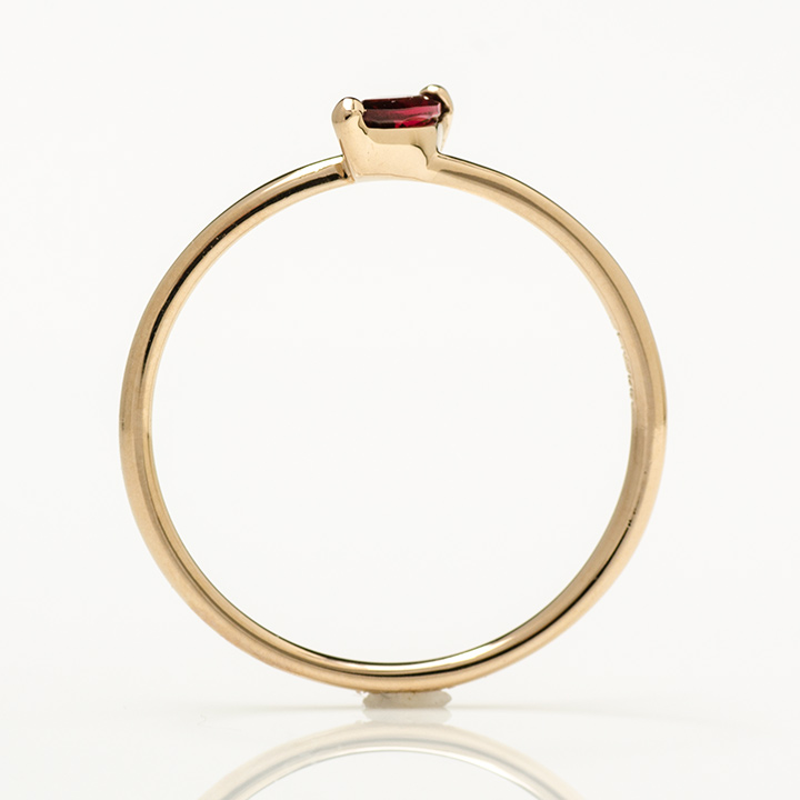 umu -アム- FINE JEWELRY STUIDIOK18 マーキス レッドスピネル リング 「minuto」rg1246_s.jpg