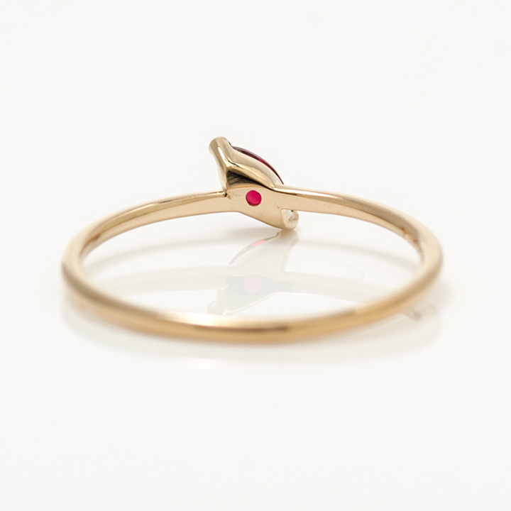 umu -アム- FINE JEWELRY STUIDIOK18 マーキス レッドスピネル リング 「minuto」rg1246_u.jpg