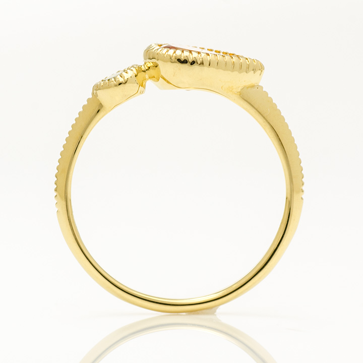umu -アム- FINE JEWELRY STUIDIOK18 シトリン ペリドット リング 「pianto」rg1263_s.jpg