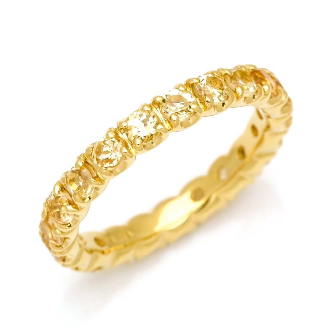 umu -アム- FINE JEWELRY STUIDIOK18 グロッシュラーライトガーネット フルエタニティリングrg1265.jpg