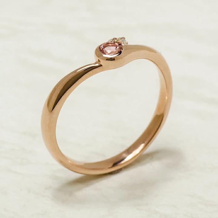 umu -アム- FINE JEWELRY STUIDIOピンクトルマリン ダイヤモンド リングrg1272_kanban2.jpg