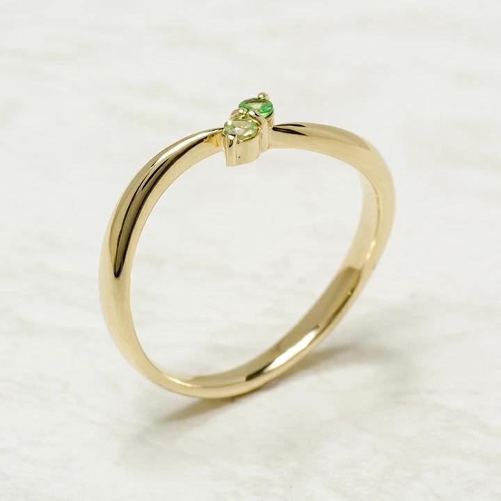 umu -アム- FINE JEWELRY STUIDIOグリーンガーネット ペリドットrg1274_kanban2.jpg
