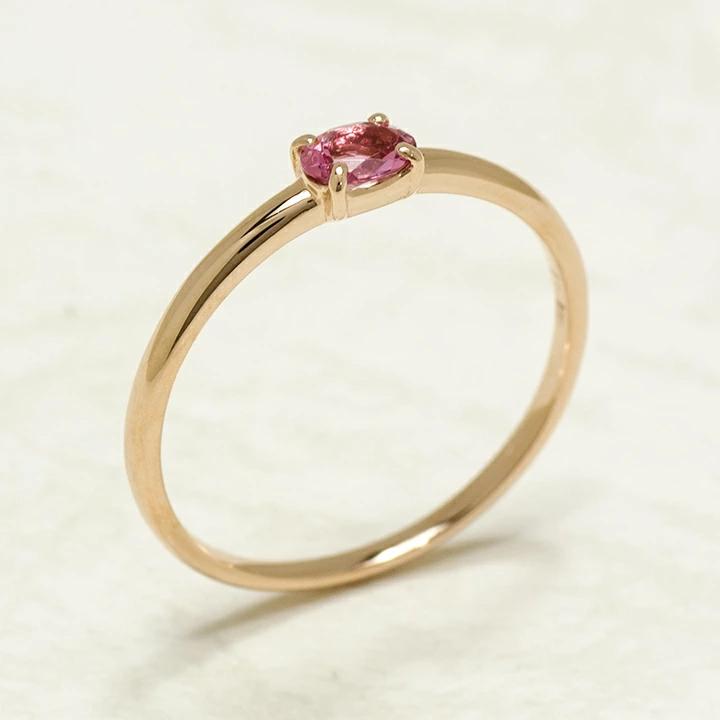 umu -アム- FINE JEWELRY STUIDIOK18 ピンクトルマリン リング 「snello」rg1276_kanban2.jpg