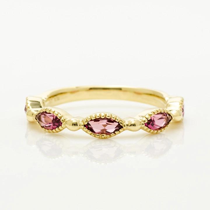 umu -アム- FINE JEWELRY STUIDIOマーキス ピンクトルマリン リングrg1290_m.jpg