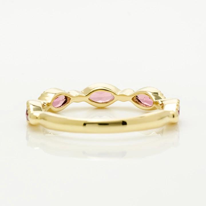 umu -アム- FINE JEWELRY STUIDIOマーキス ピンクトルマリン リングrg1290_u.jpg