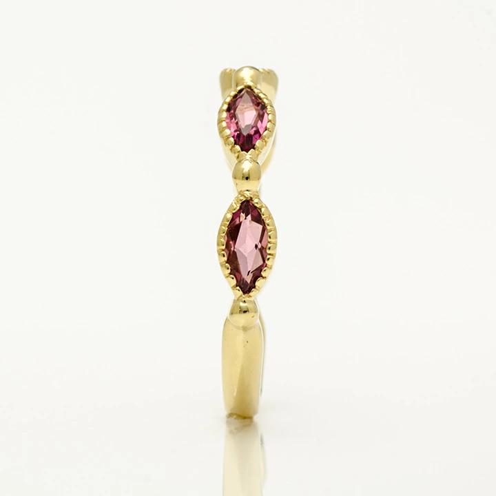 umu -アム- FINE JEWELRY STUIDIOマーキス ピンクトルマリン リングrg1290_y.jpg