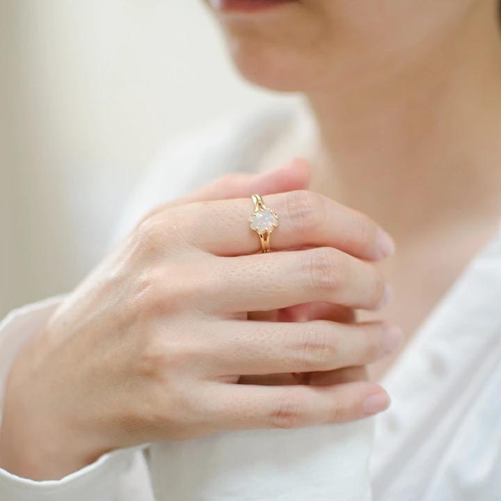 umu -アム- FINE JEWELRY STUIDIOミルククラウン オパール リングrg1291_i2.jpg