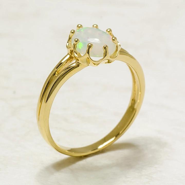 umu -アム- FINE JEWELRY STUIDIOミルククラウン オパール リングrg1291_kanban2.jpg