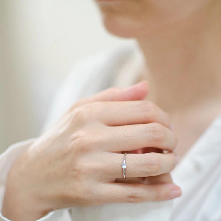 umu -アム- FINE JEWELRY STUIDIOK18 ブルームーンストーン リング 「snello」rg1293_i2.jpg