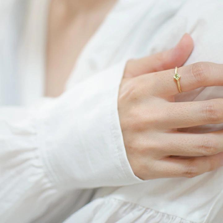 umu -アム- FINE JEWELRY STUIDIOペリドット リング 「asso」rg1294_i3.jpg