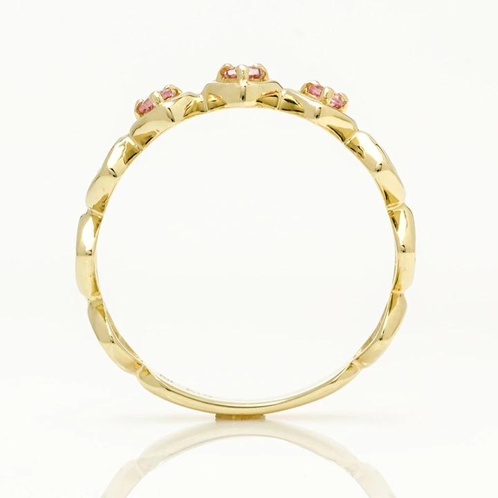 umu -アム- FINE JEWELRY STUIDIOピンクトルマリン ハート リングrg1295_s.jpg
