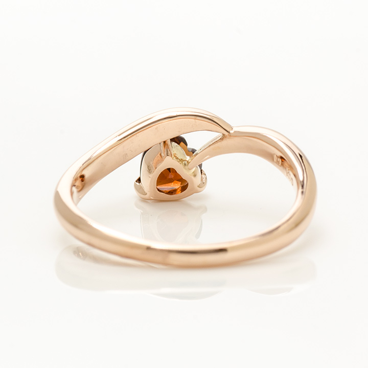 umu -アム- FINE JEWELRY STUIDIOK10 ガーネット ハート リングrg1296_u.jpg
