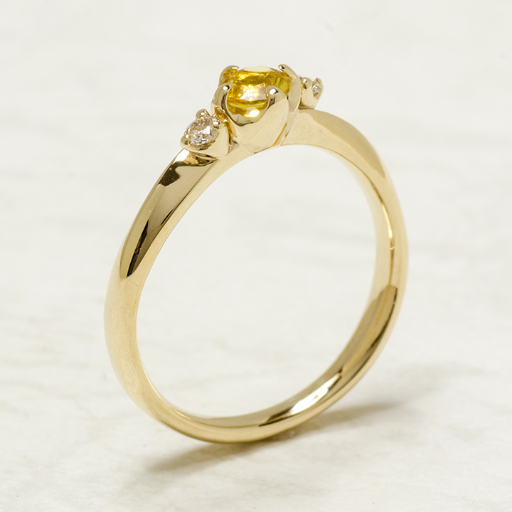 umu -アム- FINE JEWELRY STUIDIOイエローベリル ダイヤモンド リングrg1298_kanban2.jpg