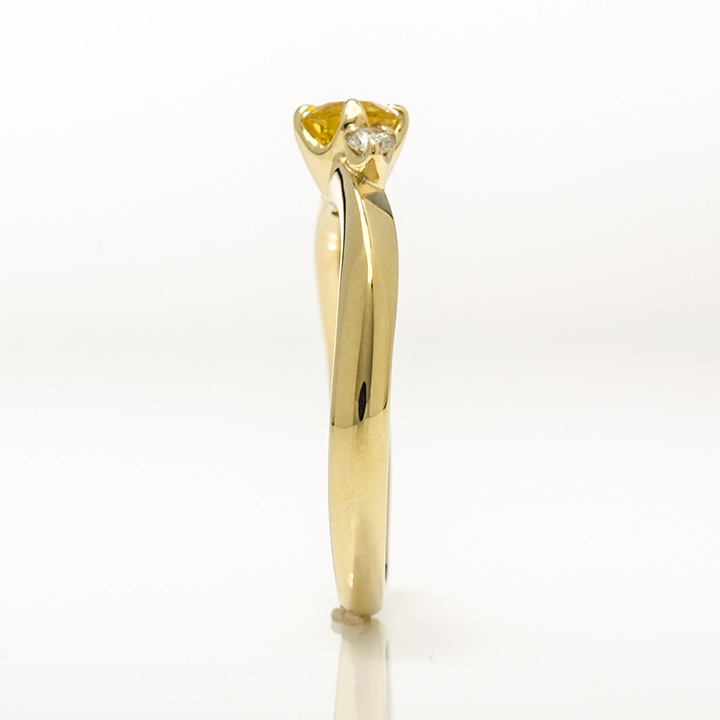 umu -アム- FINE JEWELRY STUIDIOイエローベリル ダイヤモンド リングrg1298_y.jpg