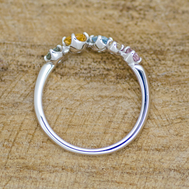 umu -アム- FINE JEWELRY STUIDIOK18 マルチカラーストーン リング 「Sunrise」rg1302_6.jpg