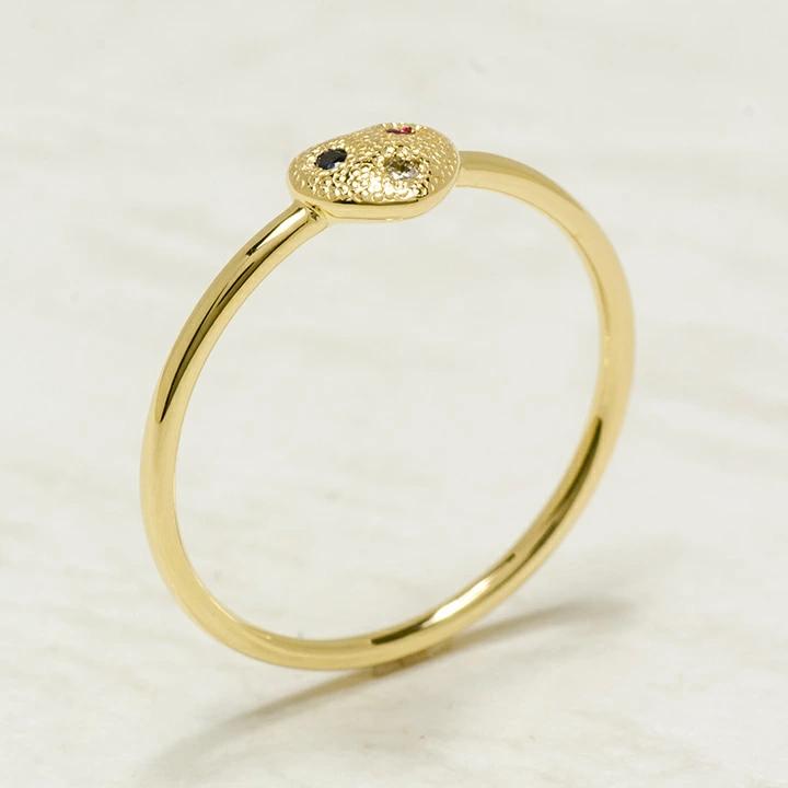 umu -アム- FINE JEWELRY STUIDIOK18 トリコロール リング ハートモチーフ 「certo」rg1306_kanban2.jpg