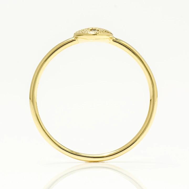 umu -アム- FINE JEWELRY STUIDIOK18 トリコロール リング ハートモチーフ 「certo」rg1306_s.jpg