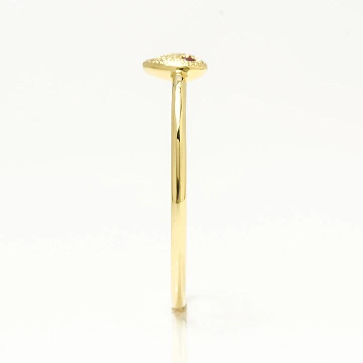 umu -アム- FINE JEWELRY STUIDIOK18 トリコロール リング ハートモチーフ 「certo」rg1306_y.jpg