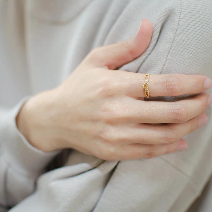 umu -アム- FINE JEWELRY STUIDIOインペリアルトパーズ ダイヤモンド リング 「rubacuori」rg1307_i3.jpg