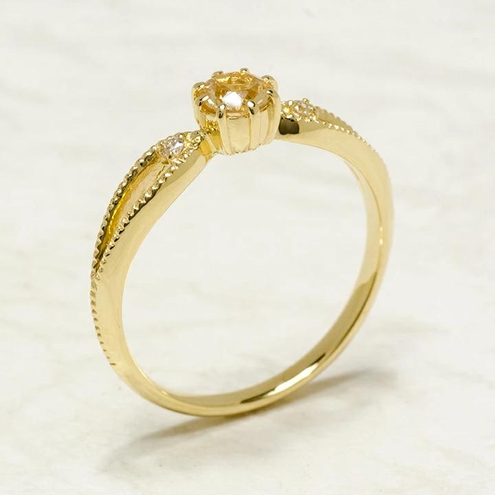 umu -アム- FINE JEWELRY STUIDIOインペリアルトパーズ ダイヤモンド リング 「rubacuori」rg1307_kanban2.jpg