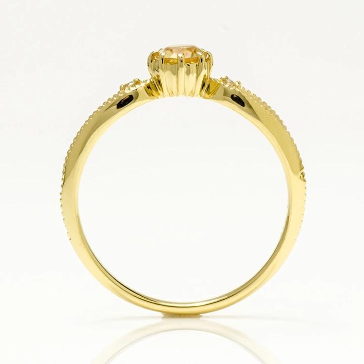 umu -アム- FINE JEWELRY STUIDIOインペリアルトパーズ ダイヤモンド リング 「rubacuori」rg1307_s.jpg