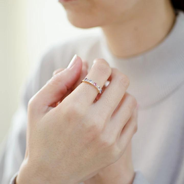 umu -アム- FINE JEWELRY STUIDIOフェミニンカラー ダイヤモンド リングrg1311_i2.jpg