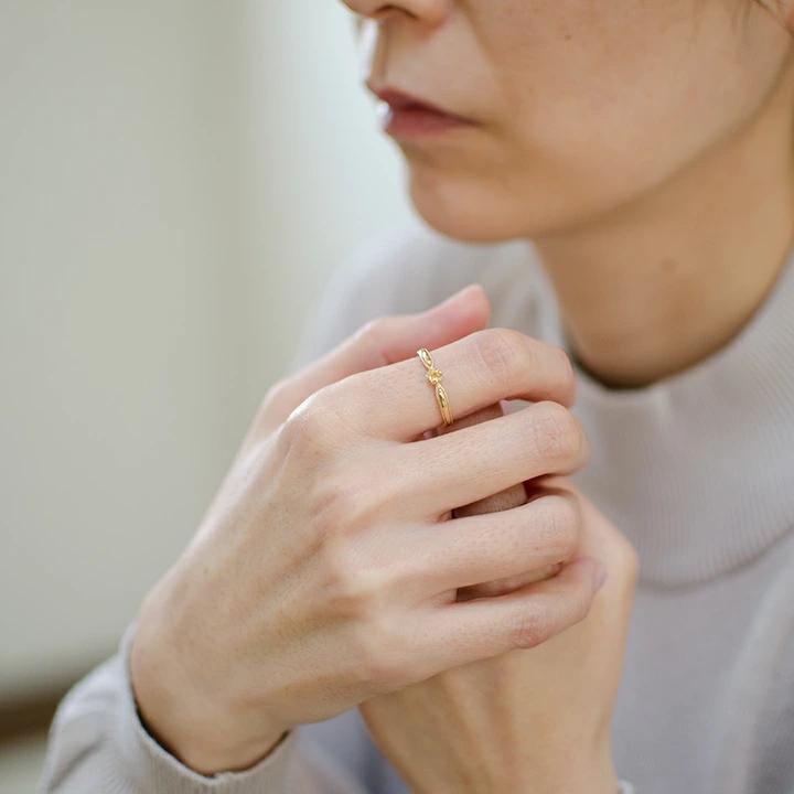 umu -アム- FINE JEWELRY STUIDIOインペリアルトパーズ リング 「nastro」rg1312_i2.jpg