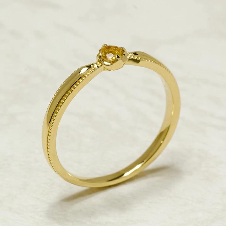 umu -アム- FINE JEWELRY STUIDIOインペリアルトパーズ リング 「nastro」rg1312_kanban2.jpg