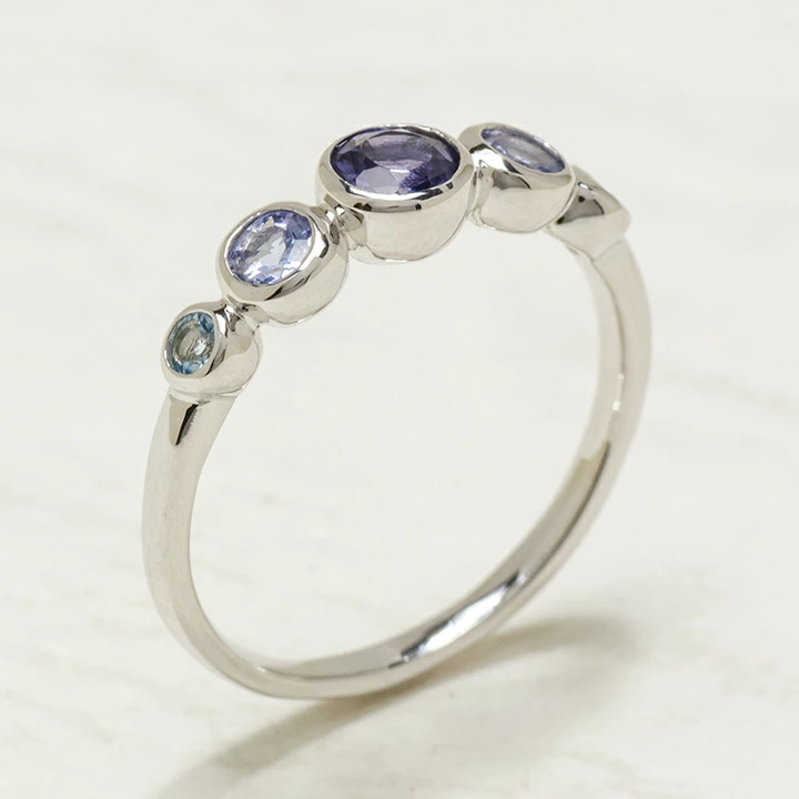 umu -アム- FINE JEWELRY STUIDIOK10 ブルーグラデーション リング 「cerchio」rg1317_kanban2.jpg