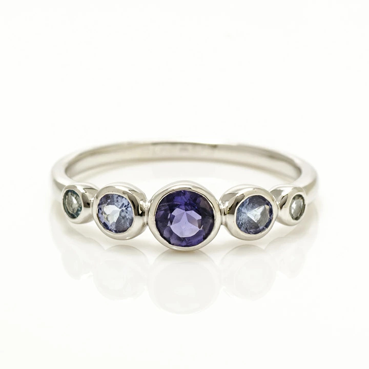 umu -アム- FINE JEWELRY STUIDIOK10 ブルーグラデーション リング 「cerchio」rg1317_m.jpg