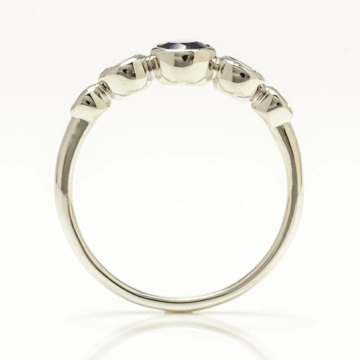 umu -アム- FINE JEWELRY STUIDIOK10 ブルーグラデーション リング 「cerchio」rg1317_s.jpg