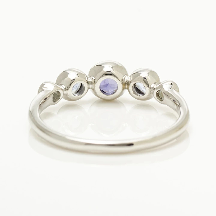 umu -アム- FINE JEWELRY STUIDIOK10 ブルーグラデーション リング 「cerchio」rg1317_u.jpg