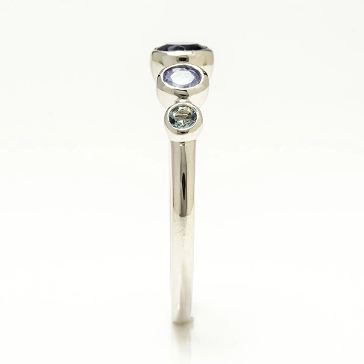 umu -アム- FINE JEWELRY STUIDIOK10 ブルーグラデーション リング 「cerchio」rg1317_y.jpg