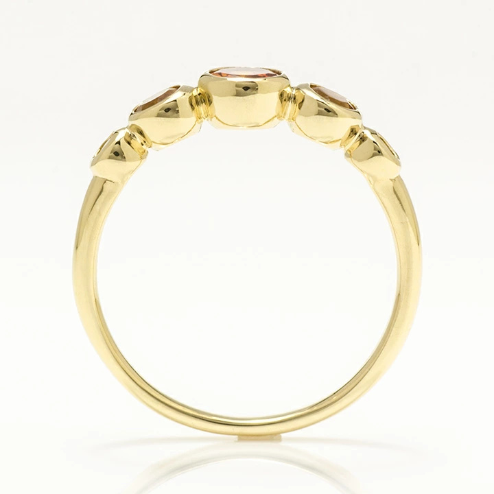 umu -アム- FINE JEWELRY STUIDIOK10 イエローグラデーション リング 「cerchio」rg1318_s.jpg