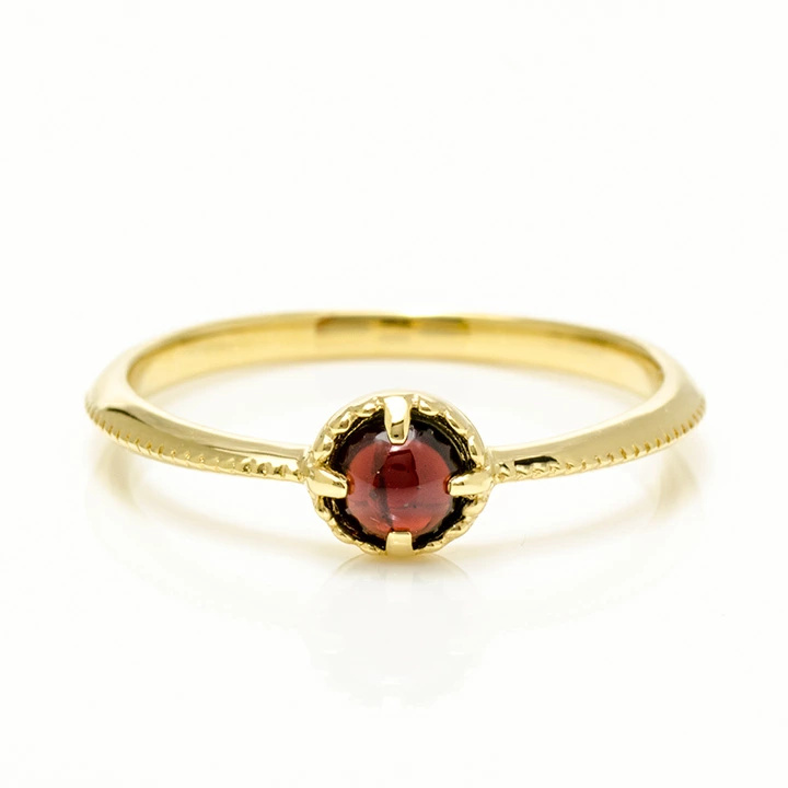 umu -アム- FINE JEWELRY STUIDIOカボション パイロープガーネット リング 「amaretto」rg1320_m.jpg
