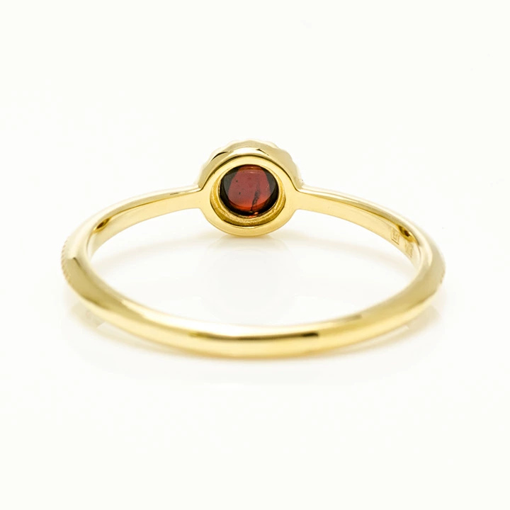 umu -アム- FINE JEWELRY STUIDIOカボション パイロープガーネット リング 「amaretto」rg1320_u.jpg