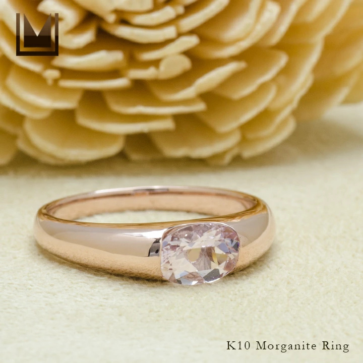 umu -アム- FINE JEWELRY STUIDIOK10 モルガナイト リング 「aerino」rg1328_1.jpg