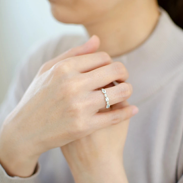 umu -アム- FINE JEWELRY STUIDIOアクアマリン ダイヤモンド リング 「purezza」rg1331_i2.jpg