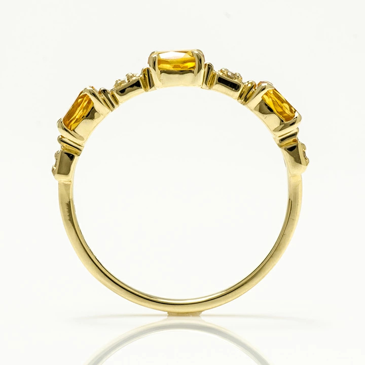 umu -アム- FINE JEWELRY STUIDIOシトリン ダイヤモンド リング 「purezza」rg1332_s.jpg