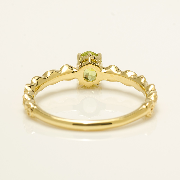 umu -アム- FINE JEWELRY STUIDIOK18 スフェーン バラモチーフ リング 「rosa」rg1335_u.jpg