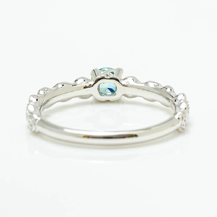 umu -アム- FINE JEWELRY STUIDIOブルージルコン バラモチーフ リング 「rosa」rg1336_u.jpg