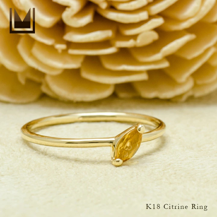 umu -アム- FINE JEWELRY STUIDIOマーキス シトリン リング 「minuto」rg1339_1.jpg