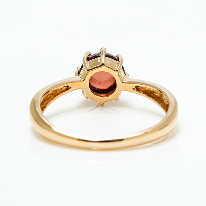 umu -アム- FINE JEWELRY STUIDIOカボション ガーネット リングrg1342_u.jpg