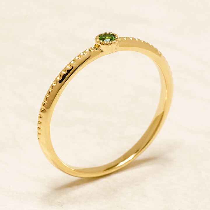 umu -アム- FINE JEWELRY STUIDIOデマントイドガーネット リング 「semino」rg1351_kanban2.jpg