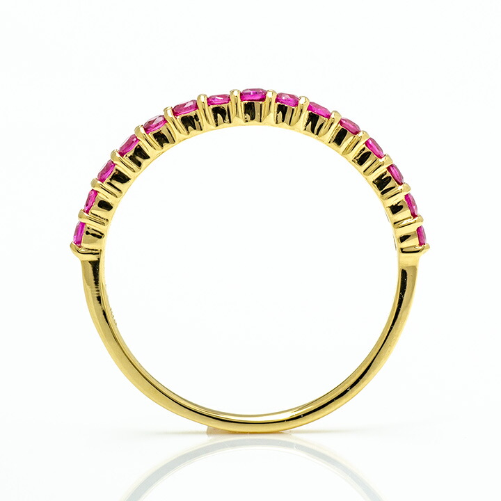 umu -アム- FINE JEWELRY STUIDIOK18 ルビー エタニティリング 「fila」rg1354_s.jpg