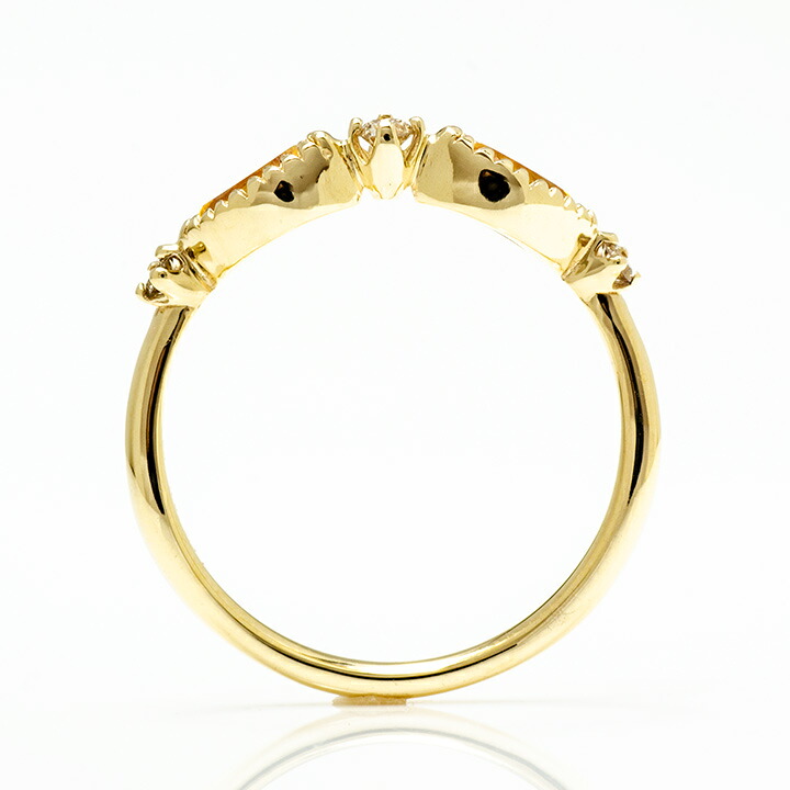 umu -アム- FINE JEWELRY STUIDIOK10 シトリン ダイヤモンド リング 「aliare」rg1357_s.jpg