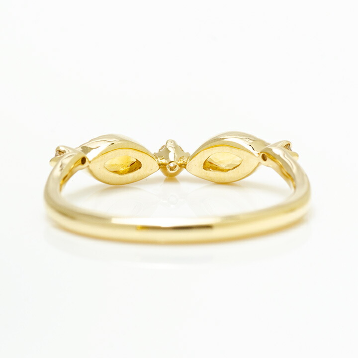 umu -アム- FINE JEWELRY STUIDIOK10 シトリン ダイヤモンド リング 「aliare」rg1357_u.jpg