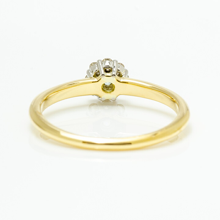 umu -アム- FINE JEWELRY STUIDIOK18/PT900コンビネーション グランディディエライト ダイヤ リング 「notte」rg1361_u.jpg